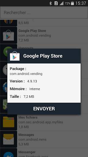Partage d'App screenshot 5