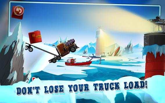 Truck Driving Race 2: Ice Road screenshot 3