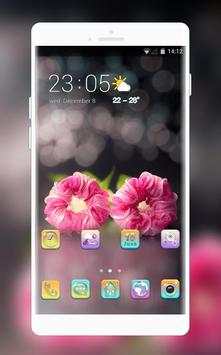 Flower theme for water beauty rose wallpaper screenshot 1