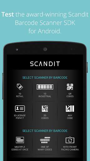 Scandit Barcode Scanner Demo screenshot 1