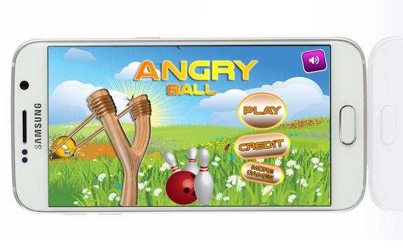 Angry Ball : skill game स्क्रीनशॉट 1