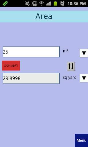 Quick Metric Converter screenshot 2