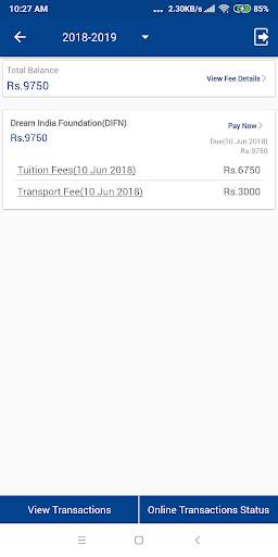 Dream India Parent Portal screenshot 6