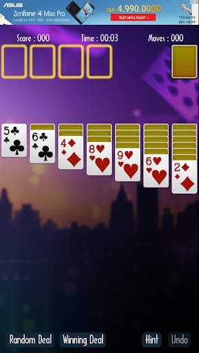 Solitaire Super Blue screenshot 2