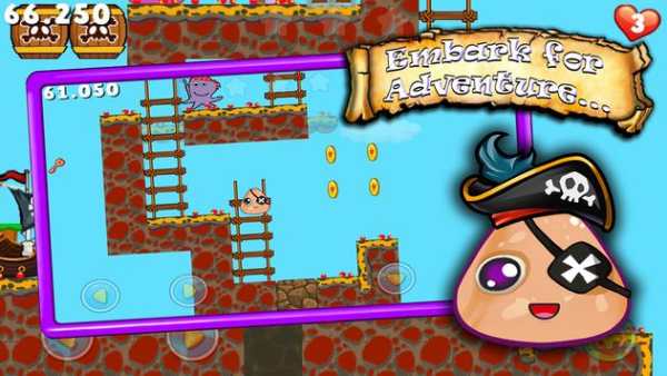Pou Adventure Pirate screenshot 3
