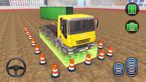 Mobile Truck Parking 2021:Free Car Parking Games screenshot 5