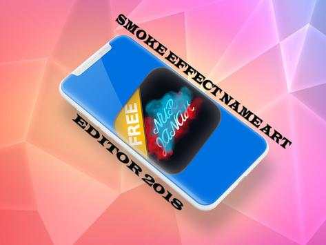 Smoke Effect Name Art Editor 2018 screenshot 1
