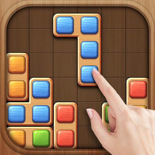 Color Wood Block Puzzle - Free Fun Drop Brain Game icon