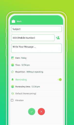 whats Message scheduler - Reminder for Whatsapp screenshot 2