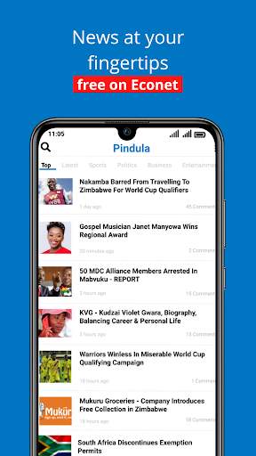 Pindula - Zim news, buy & sell screenshot 1