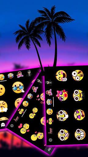 Sunset Beach 2 Keyboard Theme screenshot 4