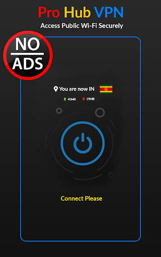 Phub Vpn Pro - Fast Secure Without Ads VPN screenshot 1
