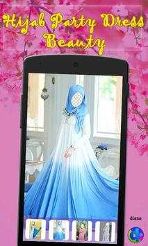 Hijab Party Dress Beauty screenshot 2