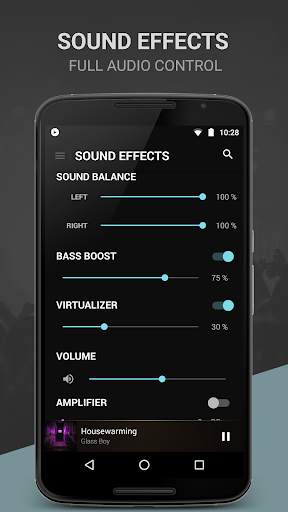 BlackPlayer Music Player screenshot 3