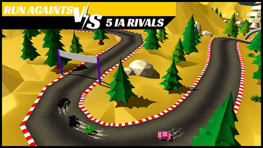 Moad Racing - LowPoly Cars Race screenshot 3