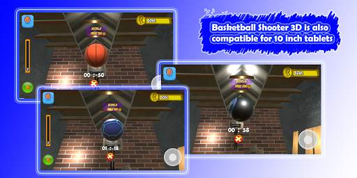 Basketball Shooter 3D - Offline Mobile Games 2021 screenshot 10