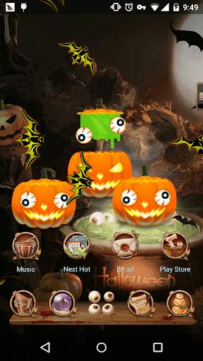 Next Halloween Pumpkin  LWP screenshot 7