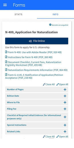 My USCIS Utility - A Better Case Tracker App screenshot 4