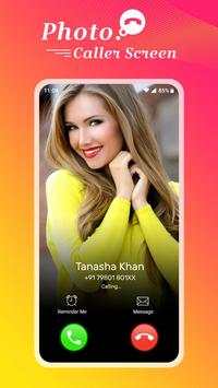 Photo Caller Screen - Full Screen Caller ID 4 تصوير الشاشة