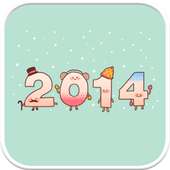 Happy2014 go locker theme