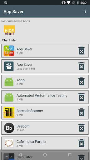 App Saver screenshot 1