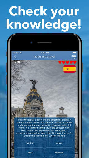 Capitals of All Countries in the World: City Quiz screenshot 3
