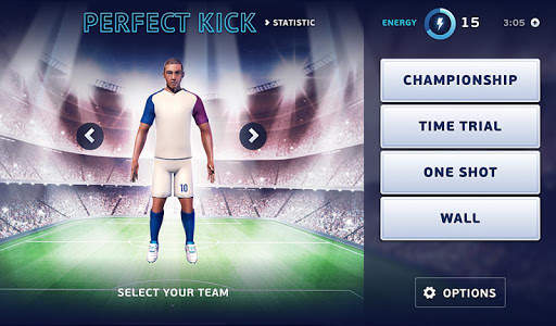 Perfect Soccer FreeKick 3D скриншот 9