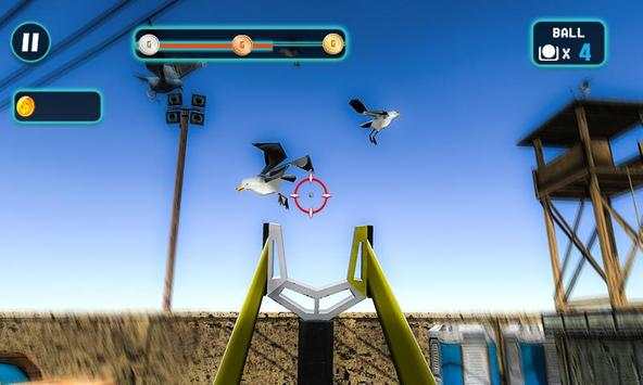 Slingshot Bird Hunt 3D Shooting Range Fun Game screenshot 4