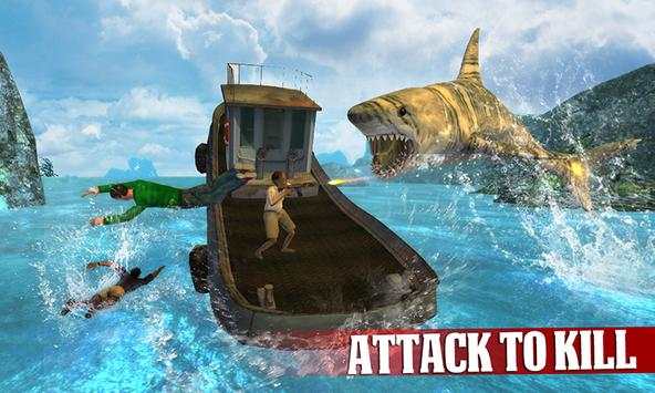 Angry Shark Revenge 3D скриншот 3