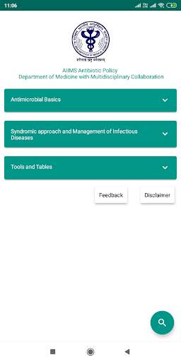 AIIMS Antibiotic Policy screenshot 1