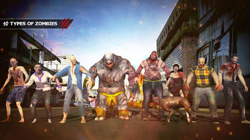 Dead Walk City : Zombie Shooting Game screenshot 3