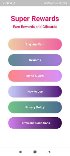 Super Rewards - Earn Rewards and Gift Cards स्क्रीनशॉट 2