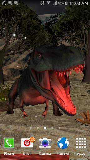 T-Rex King Dinosaur Lwp Lite screenshot 2