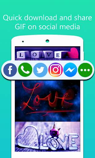 3D Love GIF screenshot 5