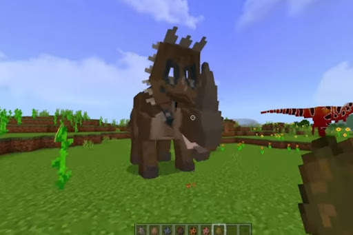 mod jurassic world minecraft screenshot 1