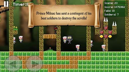 Hidden Scrolls Flappy Ninja 2 screenshot 6