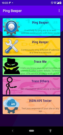 Ping Beeper — A Network Utility Tool screenshot 1