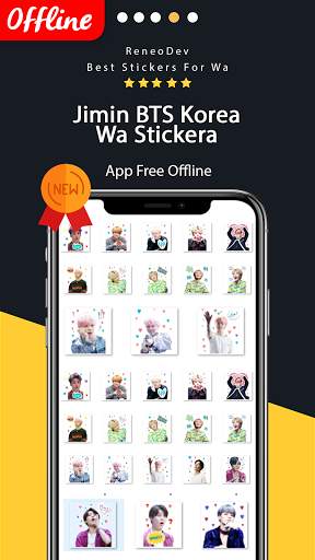 Jimin bts wa sticker screenshot 4