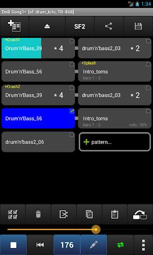 Drum Grooves Arranger Free screenshot 1