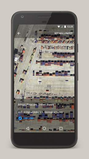 Earth Wallpapers -  Satellite imagery from Google screenshot 5