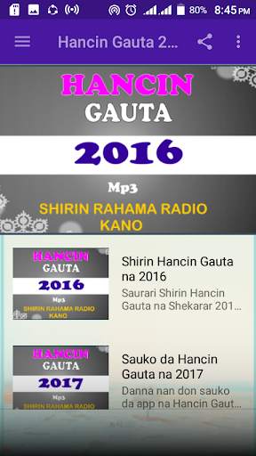 Hancin Gauta 2016-Dr. Abdulkadir Ismail screenshot 2