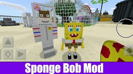 Sponge Bob Mod Minecraft PE screenshot 2