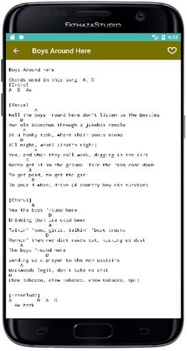 Country Guitar Chords - Offline screenshot 7