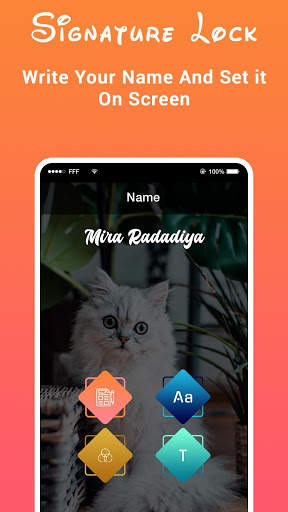 Gesture Lock Screen - Signature Lock Screen screenshot 4