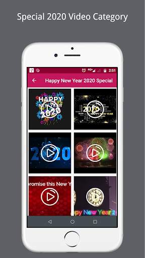 Happy New Year Video Status screenshot 1