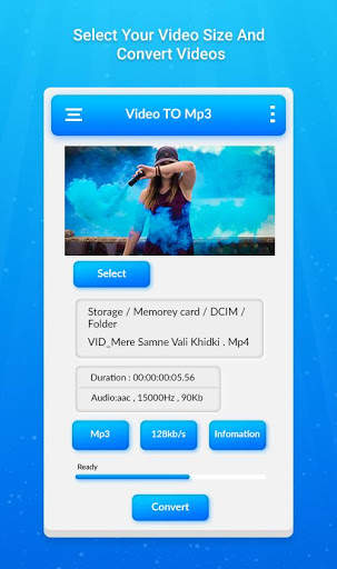 Video TO Mp3 Converter, Video to Audio screenshot 3