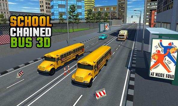 Chained School Bus Simulator 3d screenshot 1