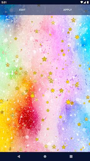 Gold Stars Live Wallpaper screenshot 6