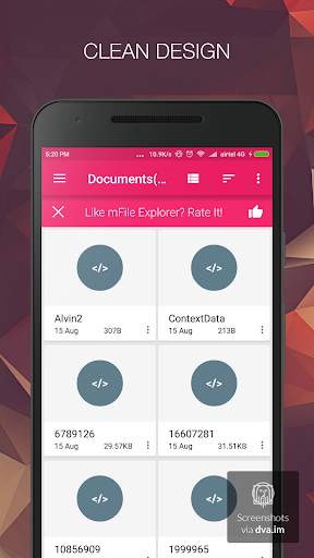 Free File Manager - MFile screenshot 3