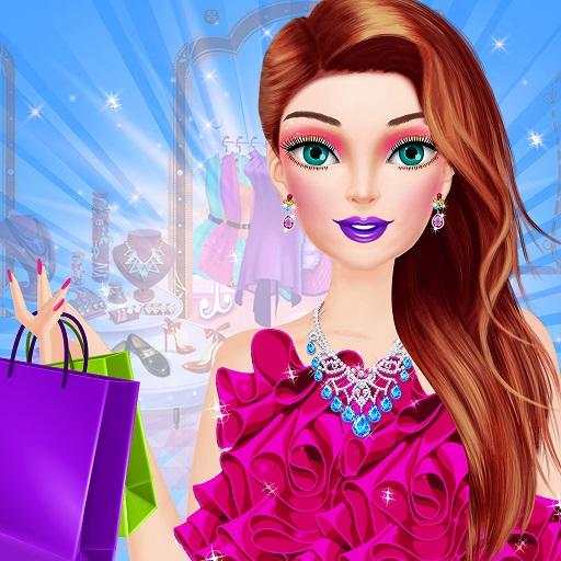 Shopping Mall Rich Girl Dressup - Color by Number 2.3
